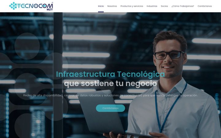 Screenshot ta' tecnocomdesarrollos.cloud