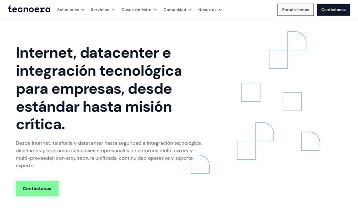 Ekrano kopija tecnoera.com
