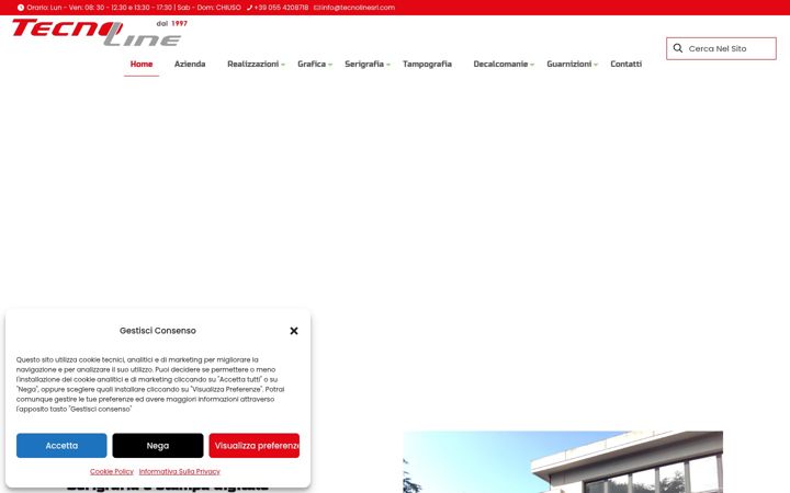 Screenshot di tecnolinesrlfirenze.it