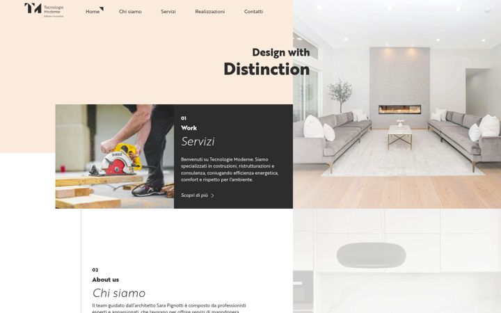 Screenshot of tecnologiemoderne.com