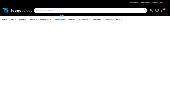 Screenshot ta' tecnoselect.com