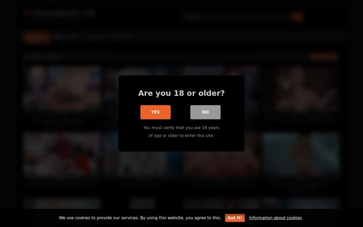 Screenshot of teencamrips.com