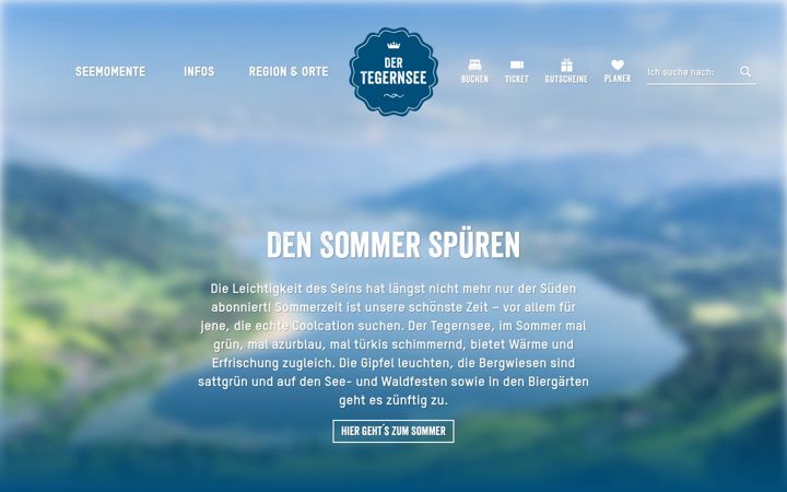 Screenshot of tegernsee.com
