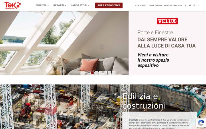 Screenshot di tekcostruzioni.it