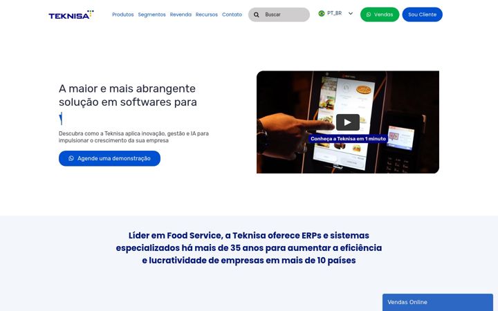 Screenshot of teknisa.com