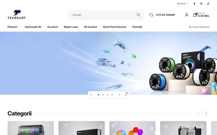 Screenshot of tekreart.md
