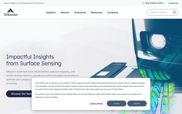 Képernyőkép: tekscan.com