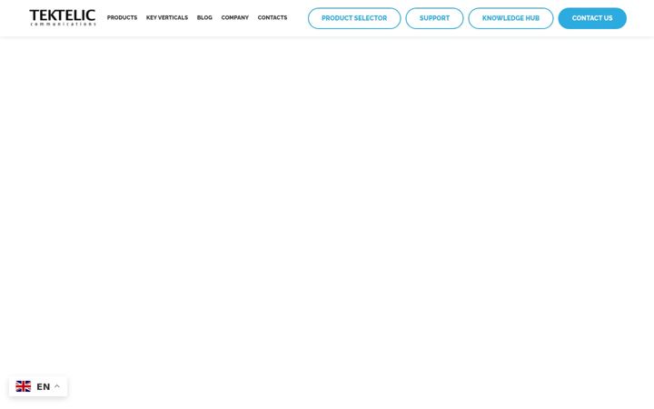 Screenshot of tektelic.com