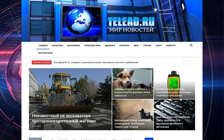 Screenshot of telead.ru