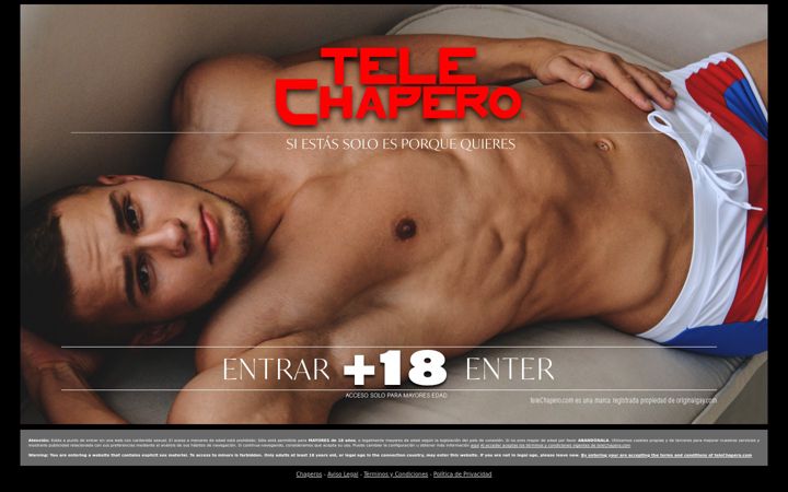Screenshot of telechapero.com