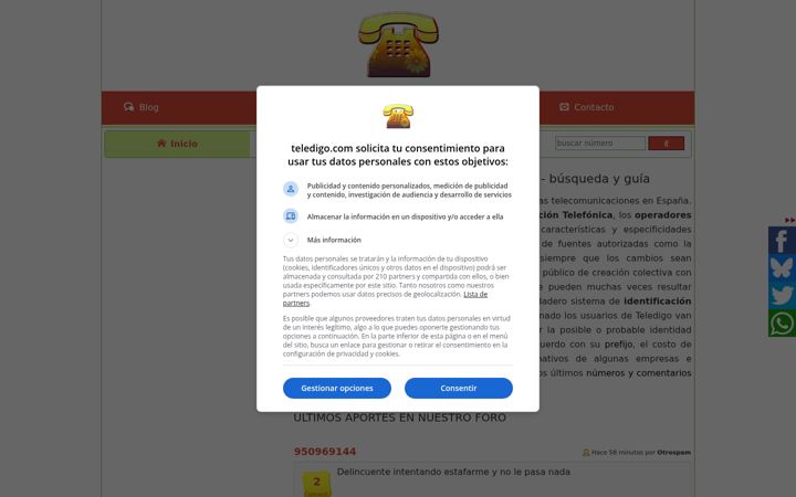 Screenshot of teledigo.com