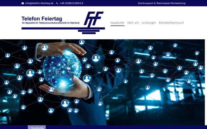 Screenshot di telefon-feiertag.de