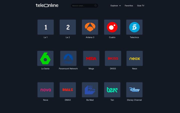 Zrzut ekranu teleonline.org