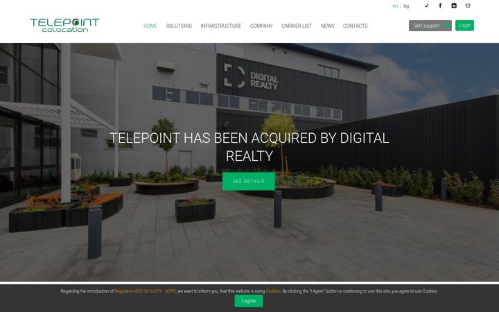 Screenshot of telepoint.bg