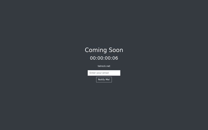 Screenshot of telrock.net