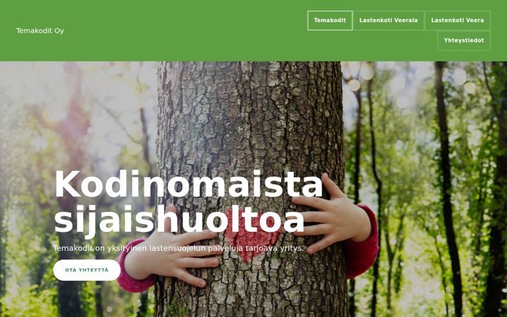Screenshot of temakodit.fi