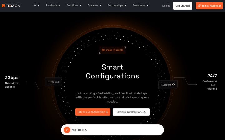 Screenshot of temok.com