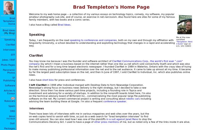 Screenshot of templetons.com