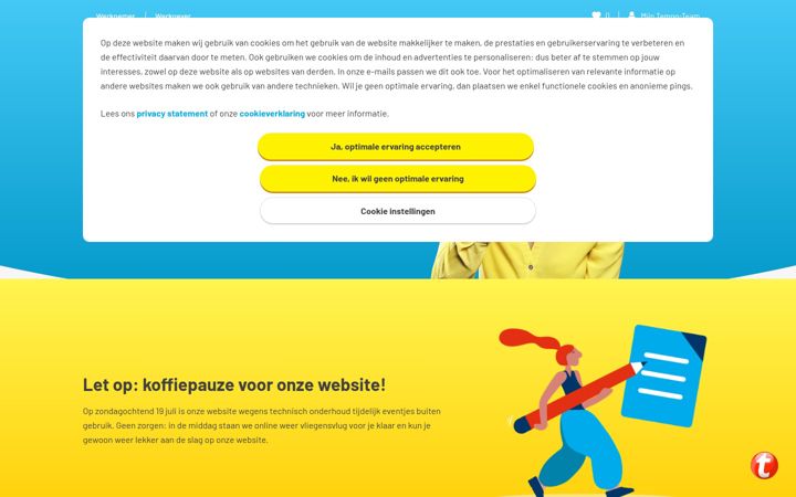 Screenshot of tempo-team.nl