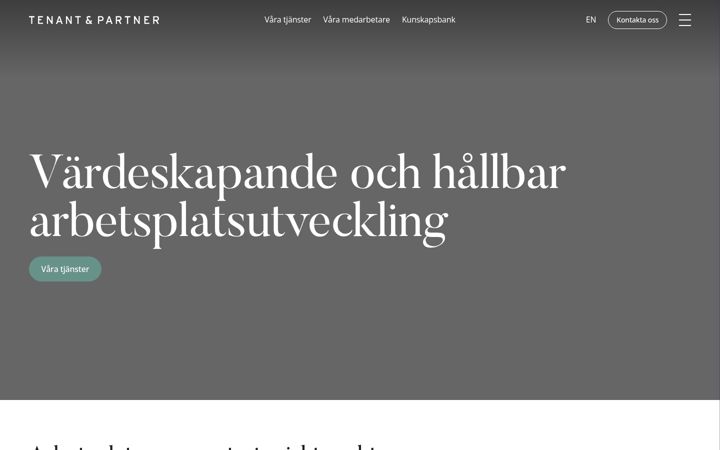 Snimka zaslona za tenantandpartner.com