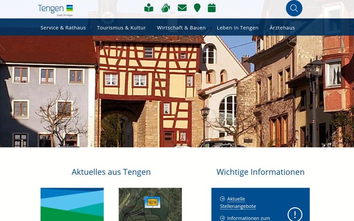 Screenshot of tengen.de