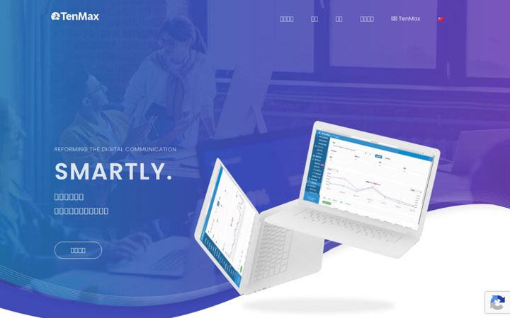 Screenshot of tenmax.io