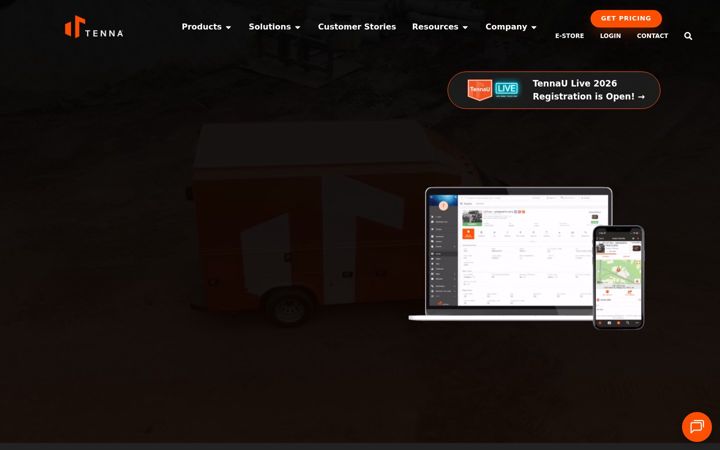 Screenshot of tenna.com