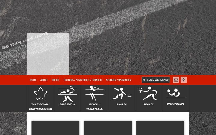 Screenshot of tennis-neustrelitz.de