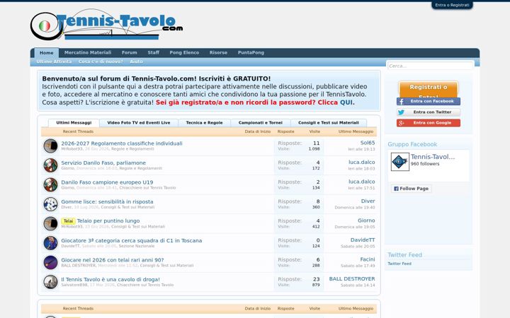 Screenshot of tennis-tavolo.com