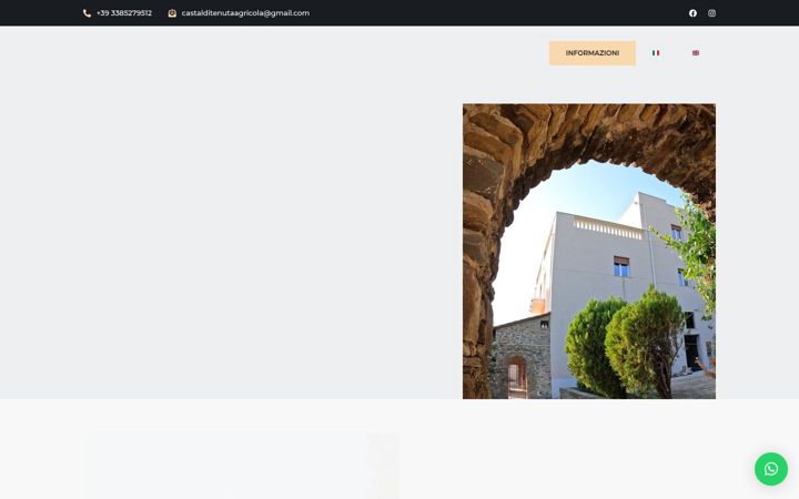 Screenshot του tenutacastaldi.it