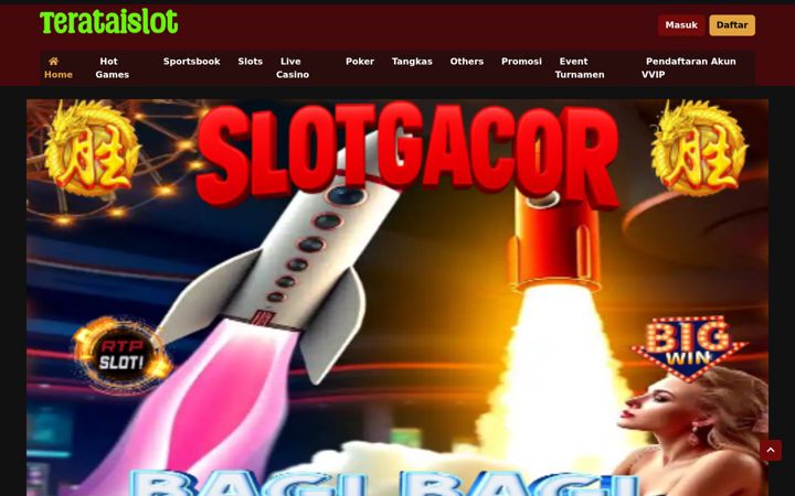 Screenshot of terataislot.net