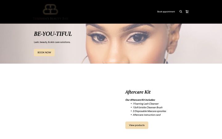 tereshiasbeautybar.com