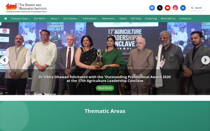 Screenshot of teriin.org