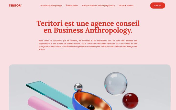 Screenshot von teritori.fr