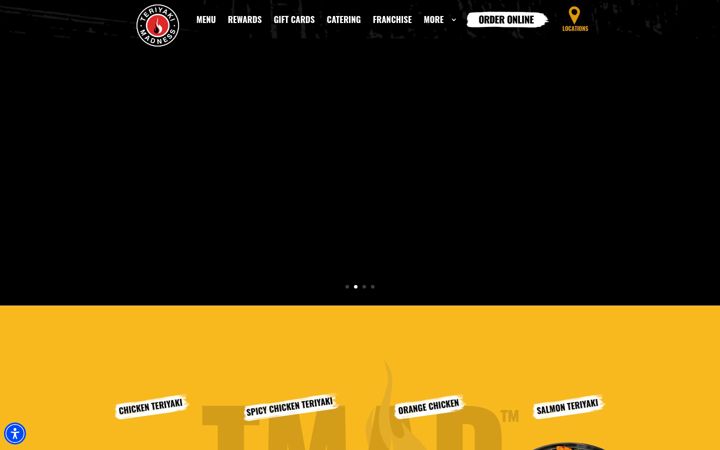 Screenshot of teriyakimadness.com