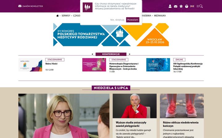 Ekrano kopija termedia.pl