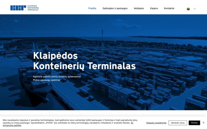 Screenshot of terminalas.lt