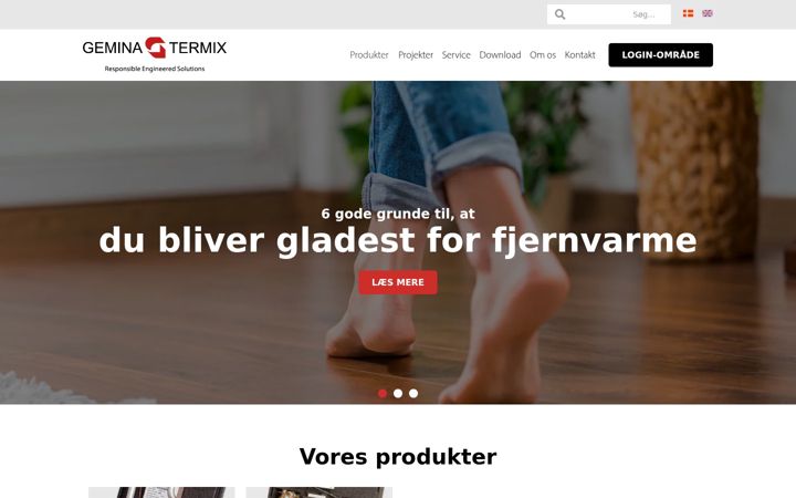 Ekrano kopija termix.dk