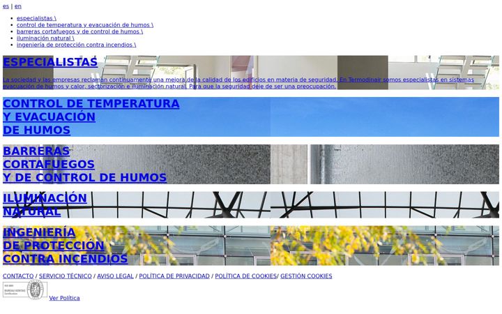 Snímek obrazovky termodinair.com