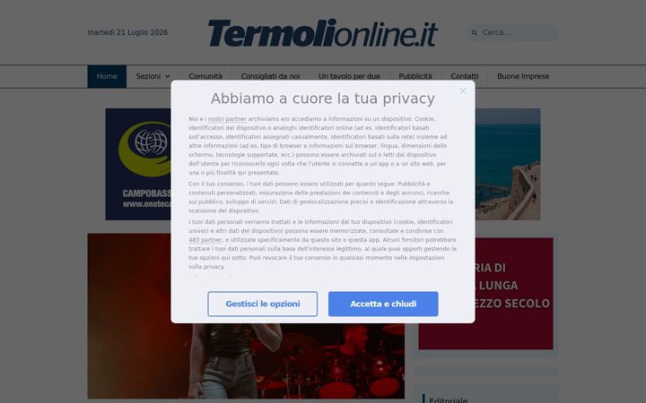 Screenshot of termolionline.it