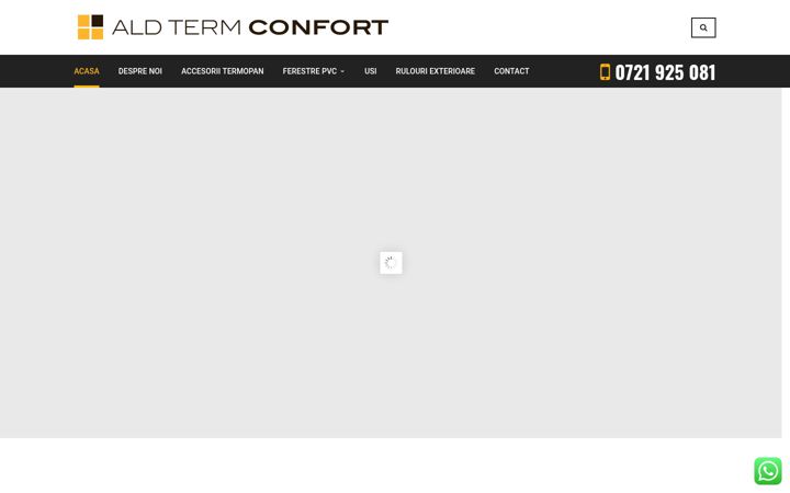 Skærmbillede af termopaneconstanta.com