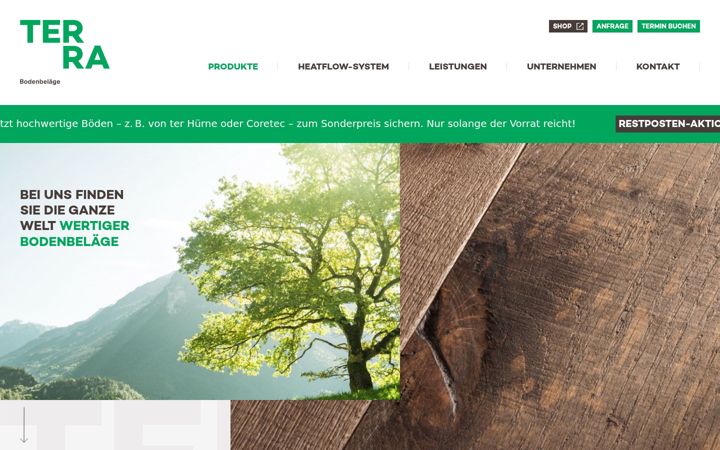 Screenshot of terra-boden.de