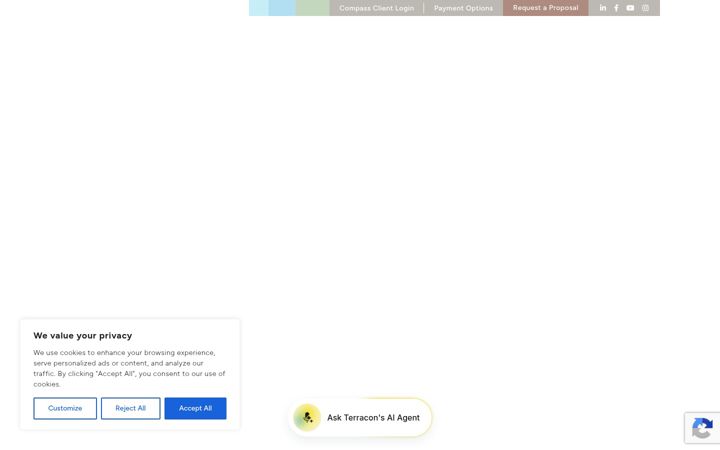 Screenshot of terracon.com