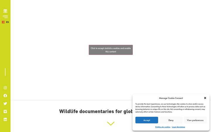 Screenshot di terraincognitadocs.com