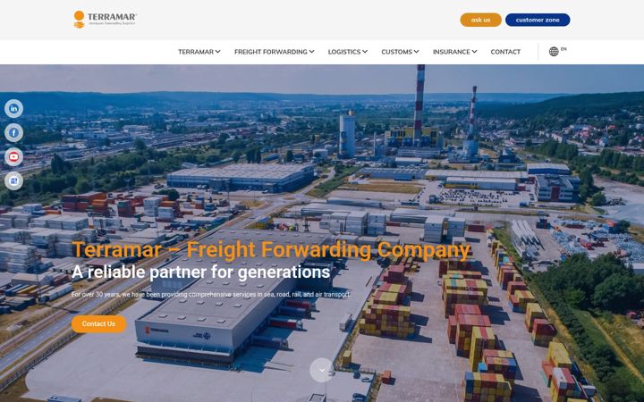 Screenshot of terramar.pl