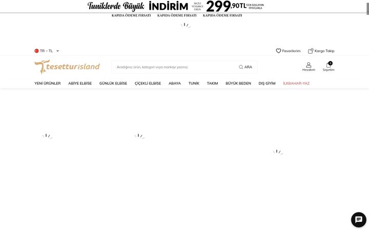 Ekraanipilt saidist tesetturisland.com