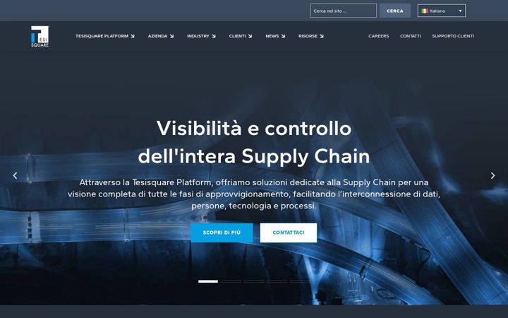 Screenshot of tesisquare.com