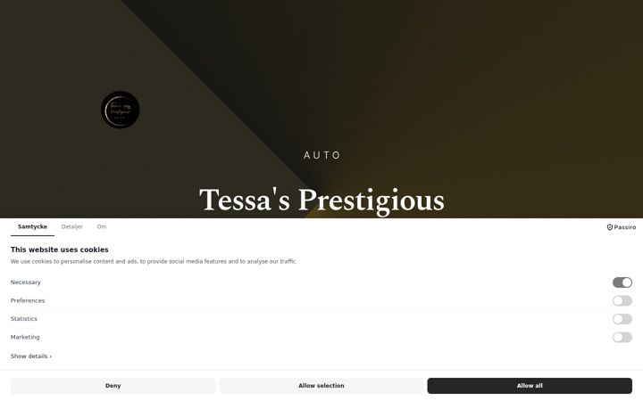 Screenshot of tessas-prestigious.com