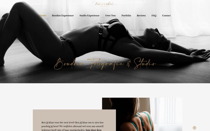 Ekraanipilt saidist tessboudoirfotografie.nl