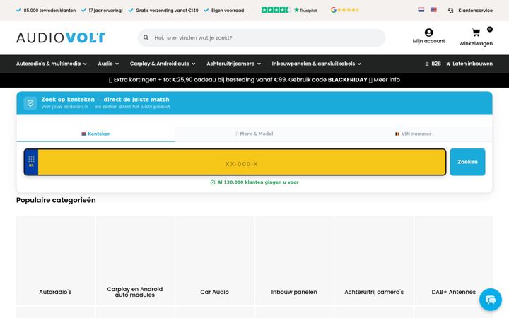 Ekrano kopija test-audiovolt.nl